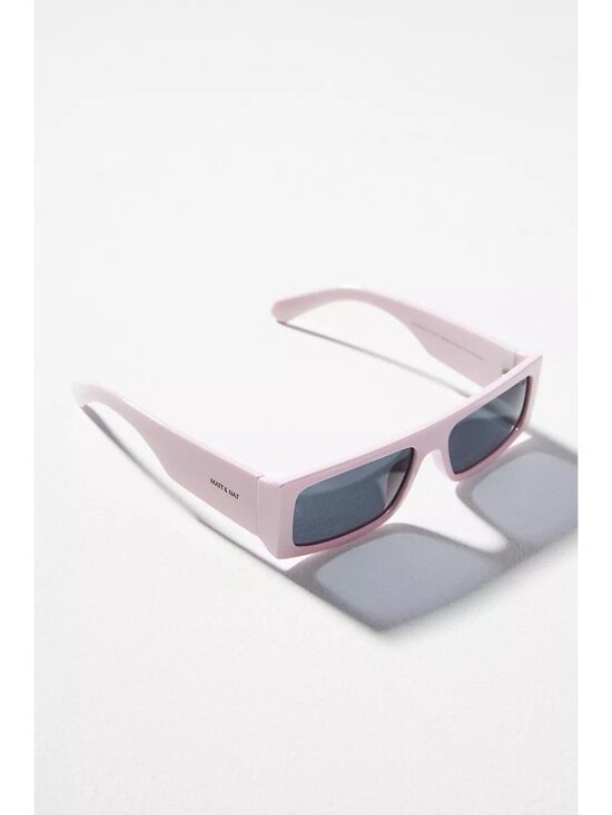NWT MATT & NAT FOR ANTHROPOLOGIE WOMEN\'S SAWAI SQUARE SUNGLASSES LILY PINK $70